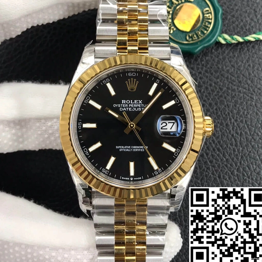 M126333-0014 Dial Factory Datejust Rolex VS Black 0112